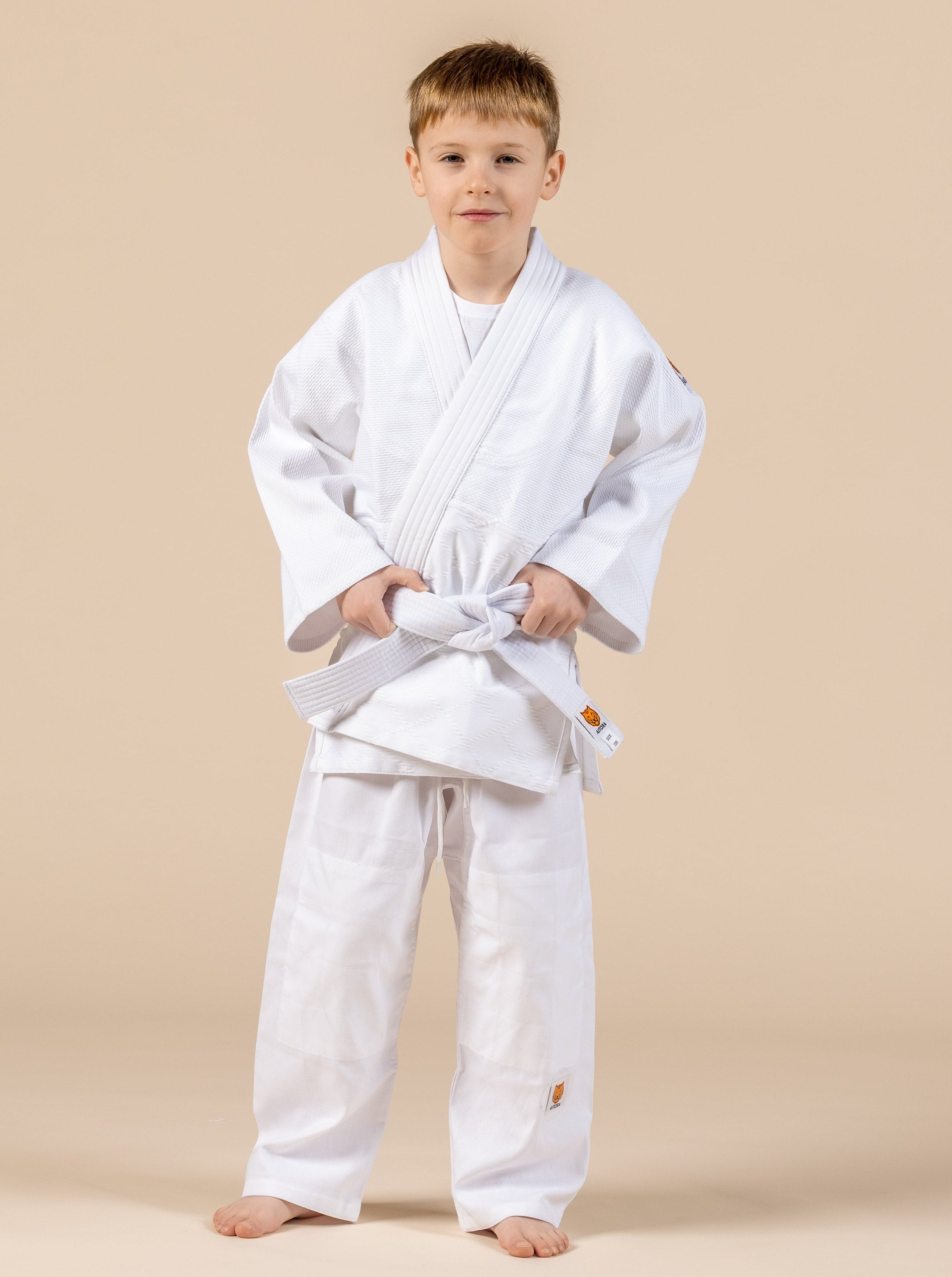 Judoanzug - weiß | blau | Einsteiger | Kinder | Jugendliche | 335 | Core Seishin | AITORA