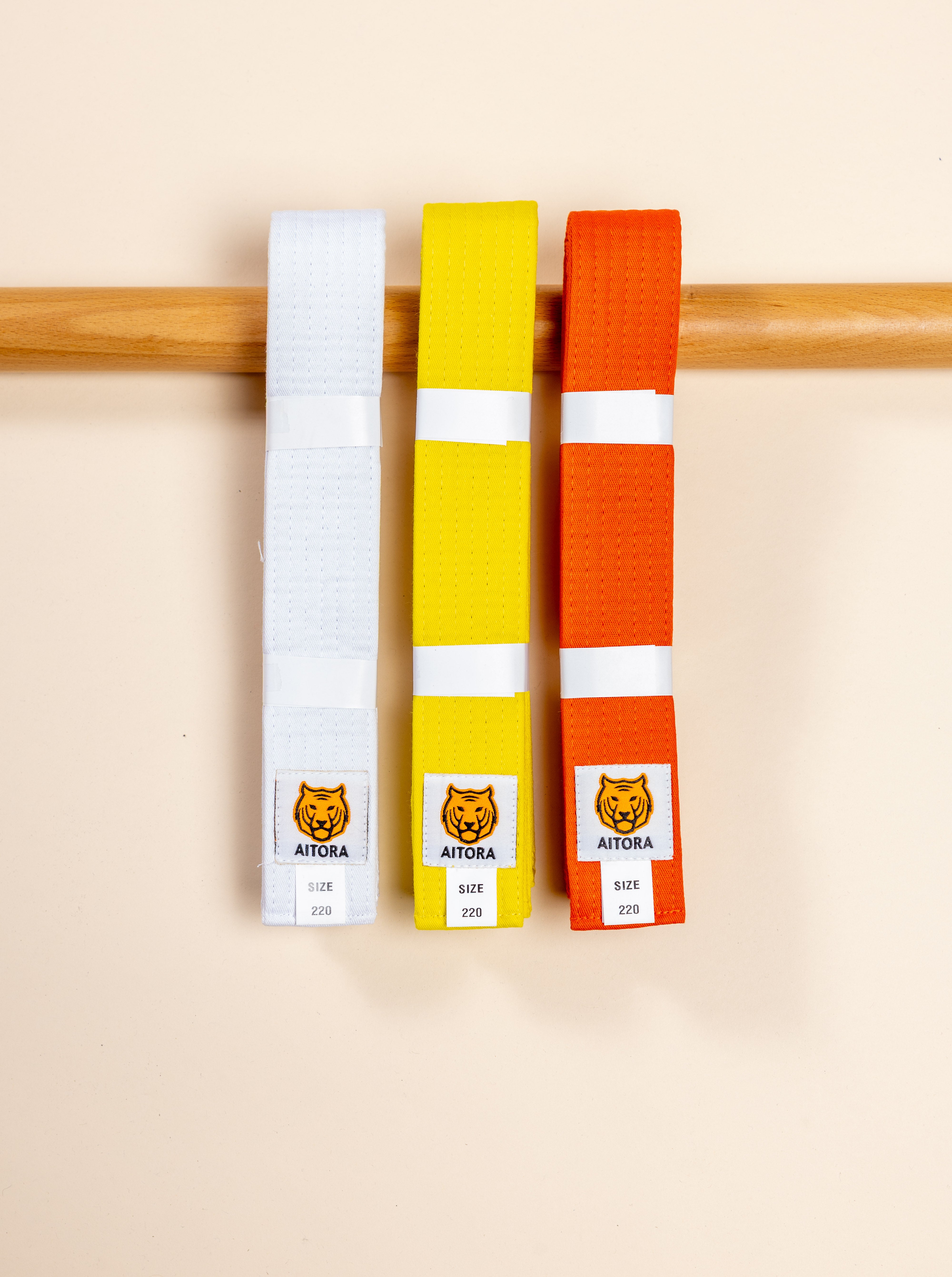 Judogürtel - Kindergürtel | 4,5 cm breit | einfarbig | Start Hajime | AITORA